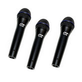 3x JTS TX-8 Dynamisches Gesangsmikrofon ohne Ein/Aus-Schalter
